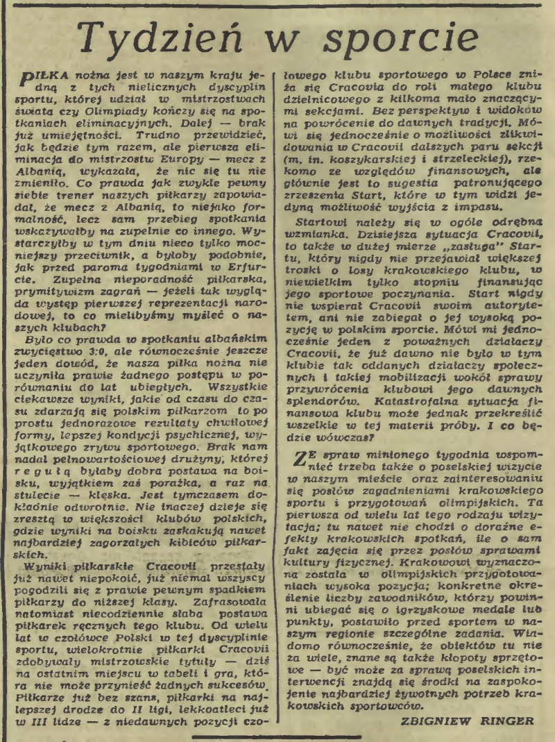 Dziennik Polski nr 249 z 20 października 1970